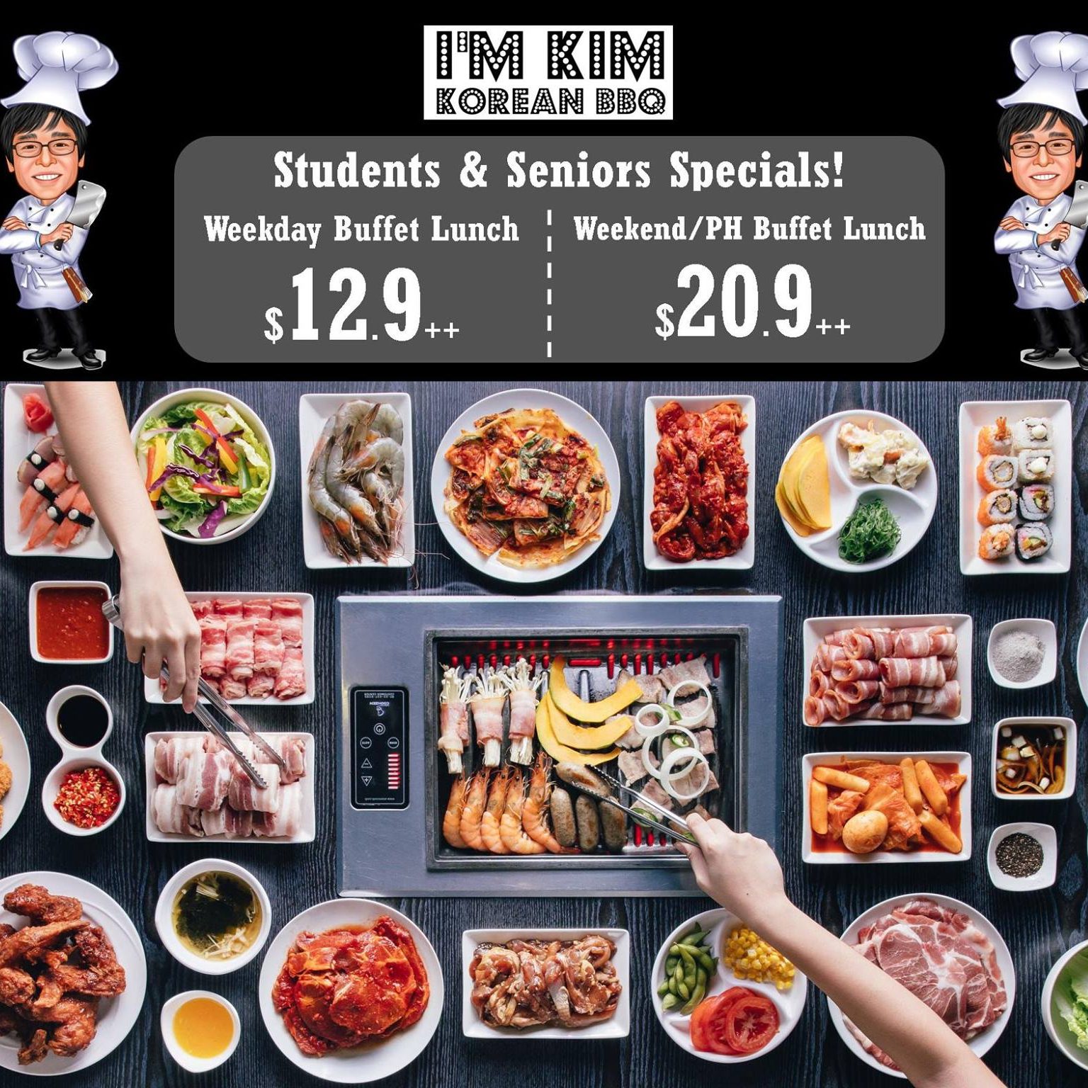 I'm KIM Korean BBQ SG Students & Seniors Specials - Why Not Deals 1 & Promotions