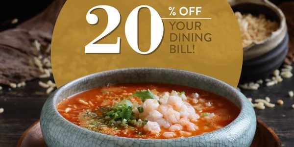 Crystal Jade Singapore 20% Off Dining Bill at Crystal Jade Pavilion Promotion ends 30 Dec 2019 | Why Not Deals 1 & Promotions