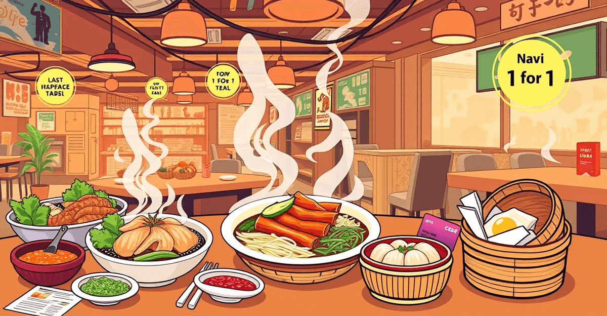 Best Dining Deals Singapore — Restaurant promotions and food discounts