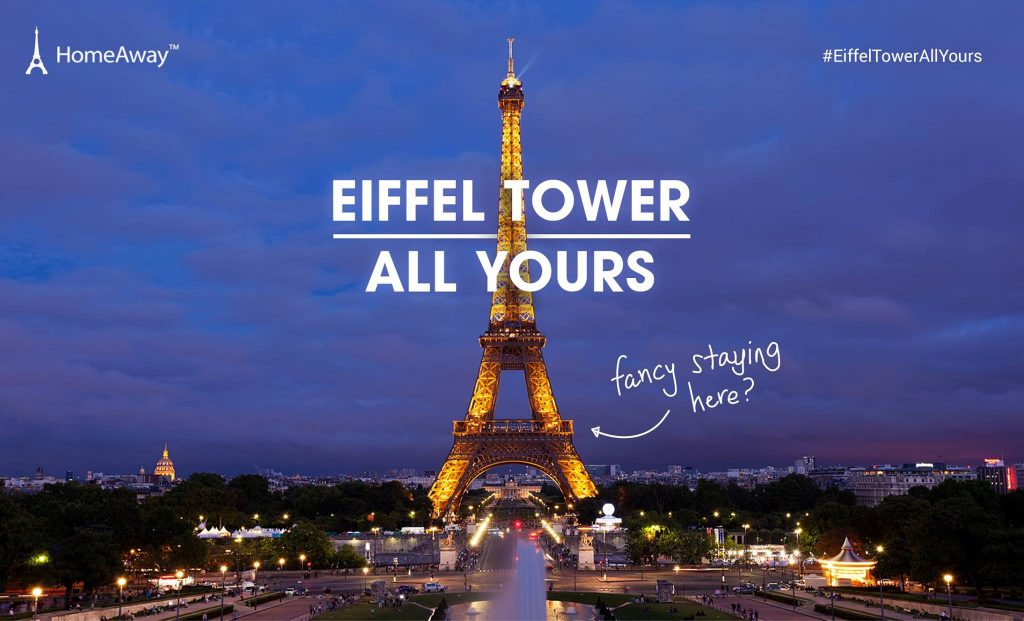 HomeAway Once-in-a-lifetime Opportunity Spend a Night at Eiffel Tower - Why Not Deals 1