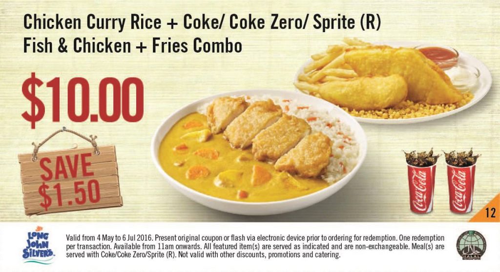 Long John Silver's Singapore Coupons 4 May to 6 Jul 2016 - Why Not Deals 12