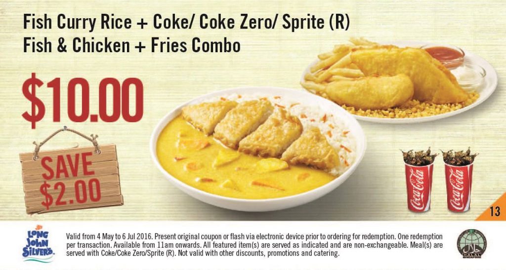 Long John Silver's Singapore Coupons 4 May to 6 Jul 2016 - Why Not Deals 13