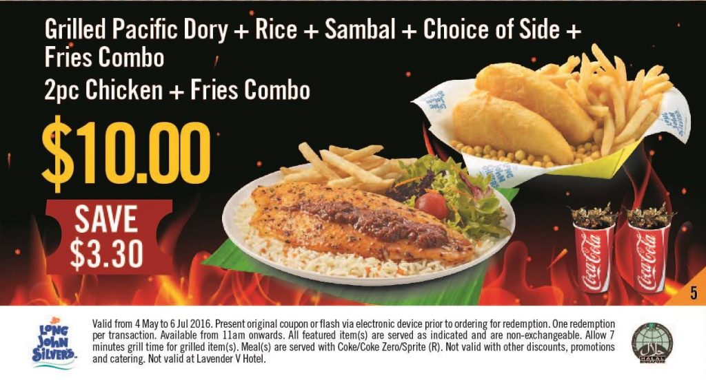Long John Silver's Singapore Coupons 4 May to 6 Jul 2016 - Why Not Deals 5
