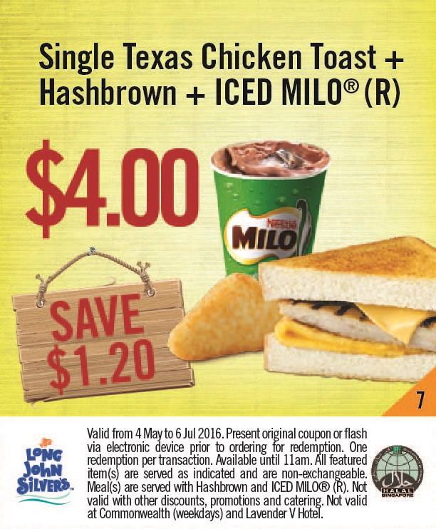 Long John Silver's Singapore Coupons 4 May to 6 Jul 2016 - Why Not Deals 7