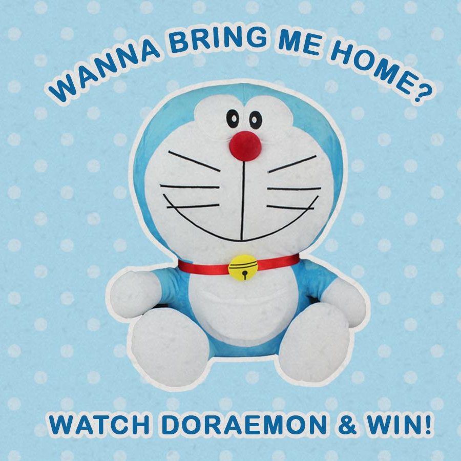 Golden Village Doraemon Facebook Contest ends 26 Jun 2016