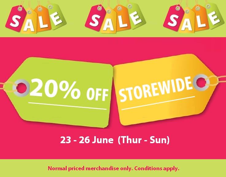 Howards Storage World SG 20% Off Storewide 23 to 26 Jun 2016 - Why Not Deals