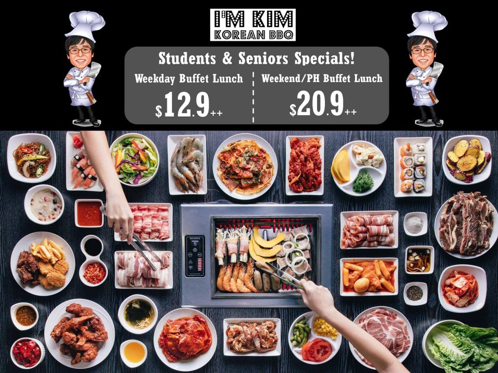 I'm KIM Korean BBQ SG Students & Seniors Specials - Why Not Deals 2