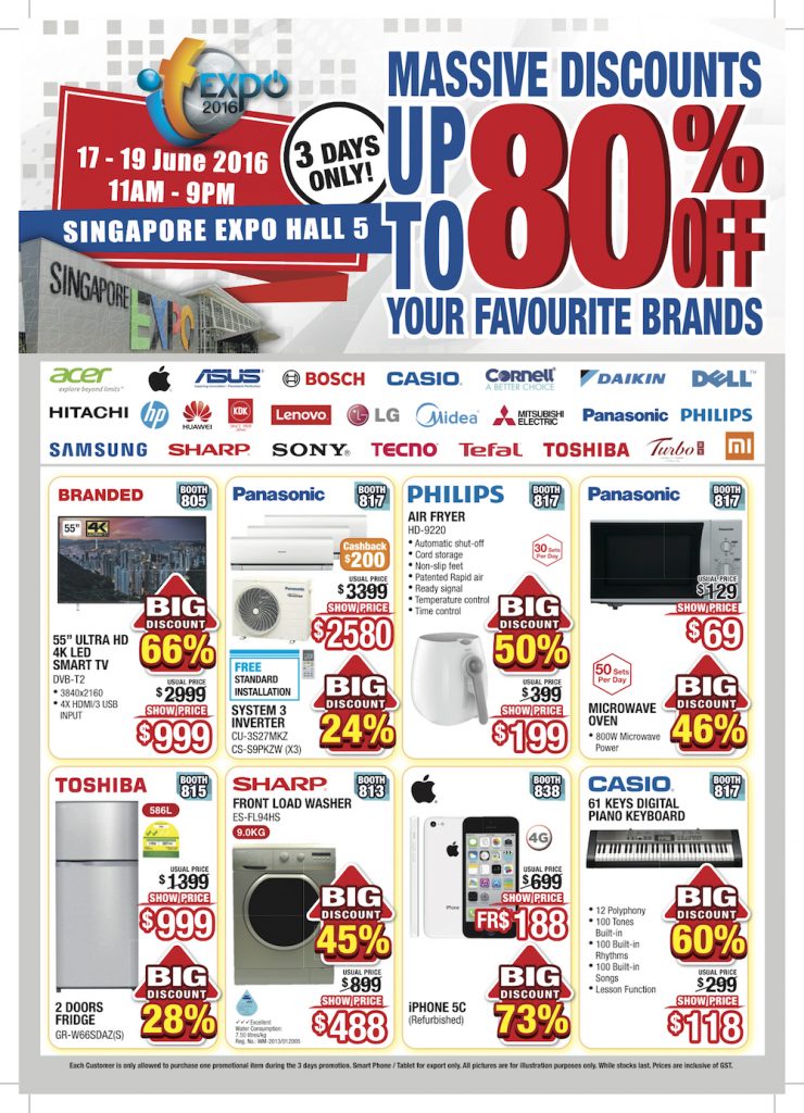 IT EXPO 2016 Up to 80% Off 17 to 19 Jun 2016 - Why Not Deals