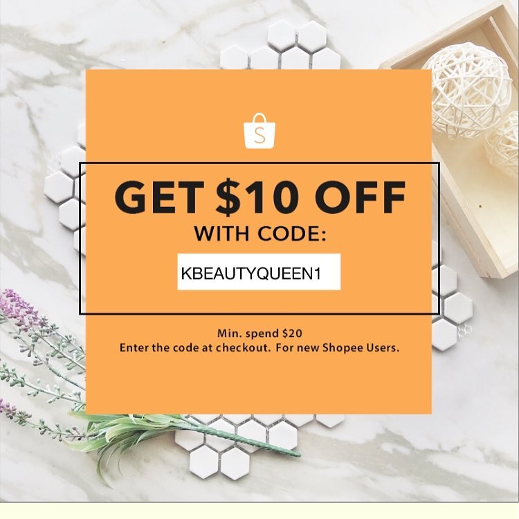 K-Beauty Queen SG Get $10 Off Purchases on Shopee ends 27 Jun 2016