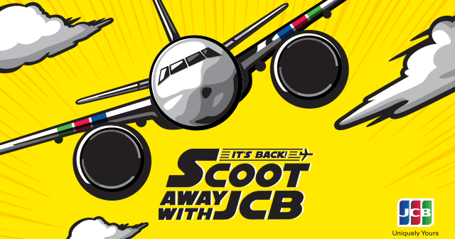 Scoot 1-For-1 Air Tickets with JCB Card 8 to 10 Jun 2016 - Why Not Deals 1