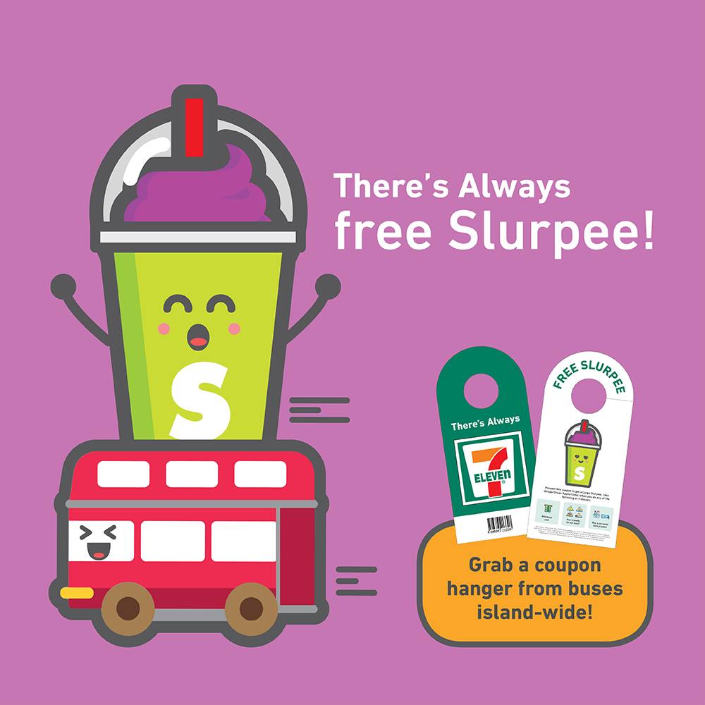 7-Eleven FREE Large Slurpee Singapore Promotion end 27 Jul 2016