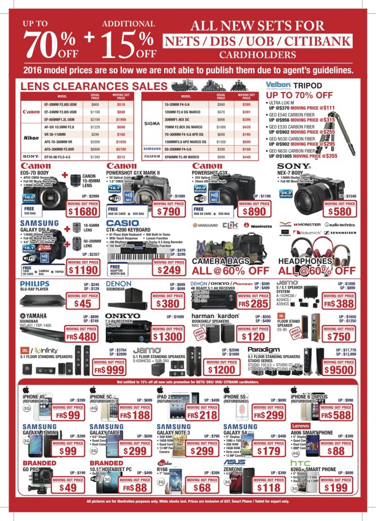 Audio House Moving Out Sale Singapore Promotion 9 Jul to 14 Aug 2016 | Why Not Deals 4