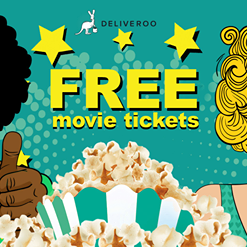 Deliveroo Free Movie Tickets Singapore Promotion 27 to 29 Jul 2016