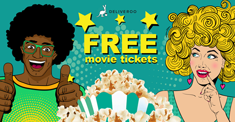 Deliveroo Free Movie Tickets Singapore Promotion 27 to 29 Jul 2016 | Why Not Deals