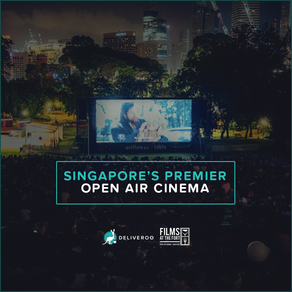 Deliveroo Roo-in Open Air Cinema Singapore Contest 23 to 24 Jul 2016