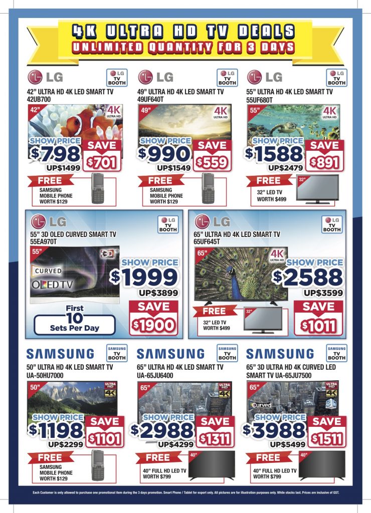 Electronics EXPO 2016 Singapore Promotion 22 to 24 Jul 2016 | Why Not Deals 7
