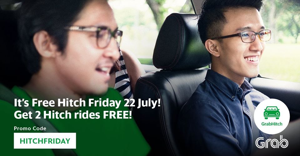GRAB Hitch Get FREE 2 Rides 22 Jul 2016 | Why Not Deals