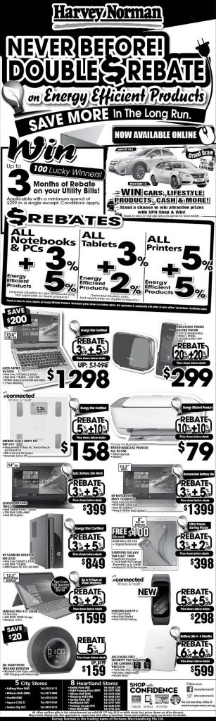 Harvey Norman Energy Efficient Singapore Promotion 9 to 15 Jul 2016 | Why Not Deals 1