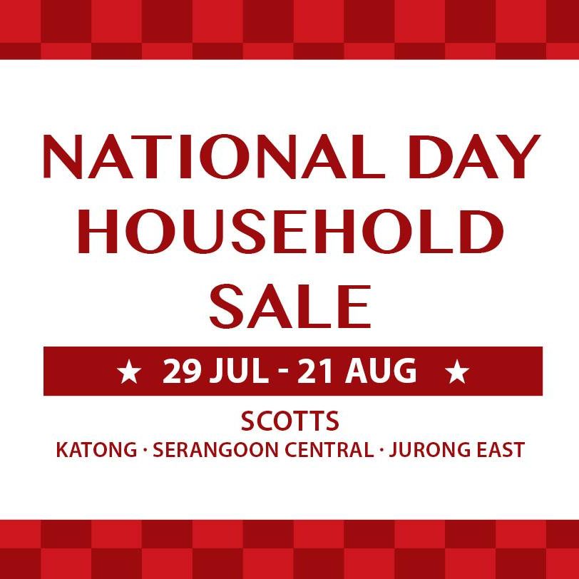 Isetan National Day Household Sale Singapore Promotion 29 Jul to 21 Aug 2016