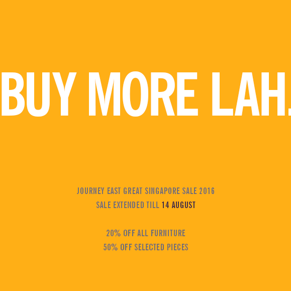 Journey East Buy More Lah Singapore Promotion ends 14 Aug 2016