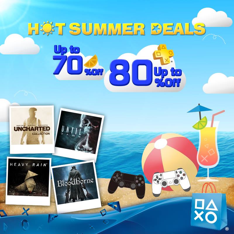 PlayStation Hot Summer Deals Singapore Promotion 27 Jul to 24 Aug 2016