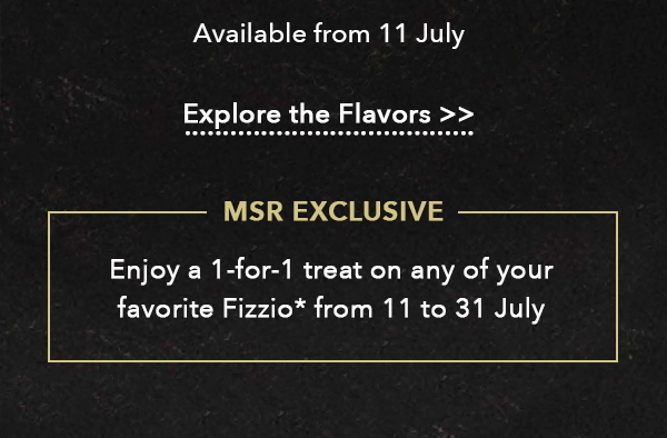 Starbucks Fizzio 1-for-1 Singapore Promotion 11 to 31 Jul 2016 | Why Not Deals 1