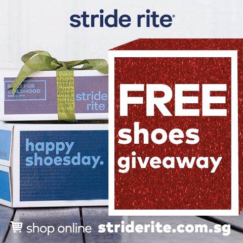 Stride Rite FREE Shoes Giveaway Singapore Contest ends 25 Jul 2016