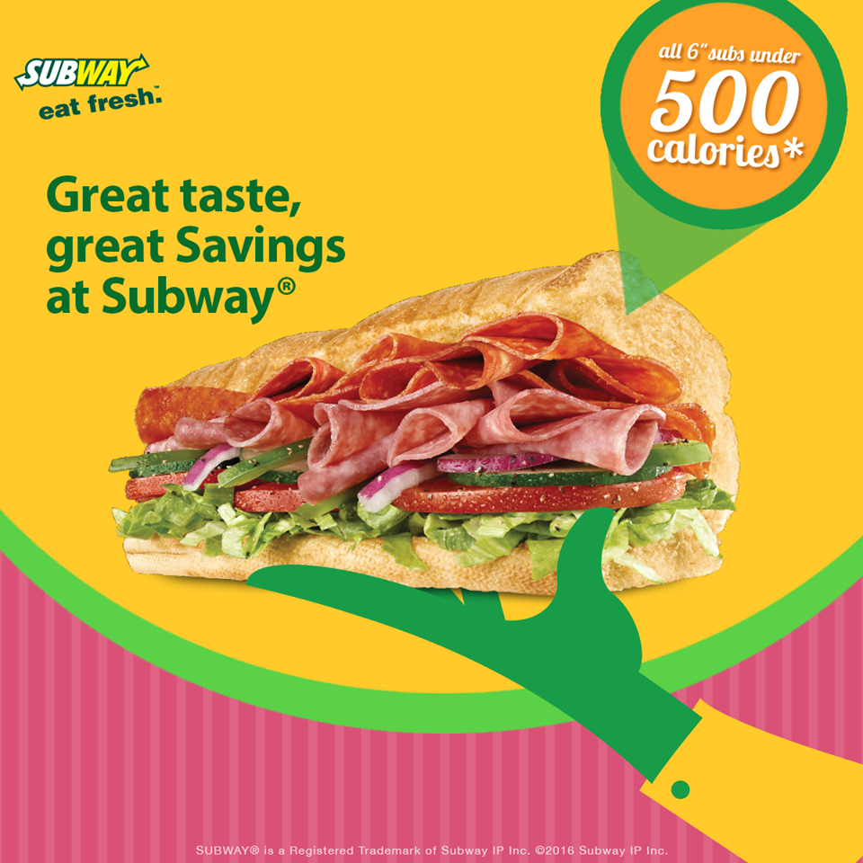 Subway Coupons Singapore Promotion 29 Jun to 9 Aug 2016