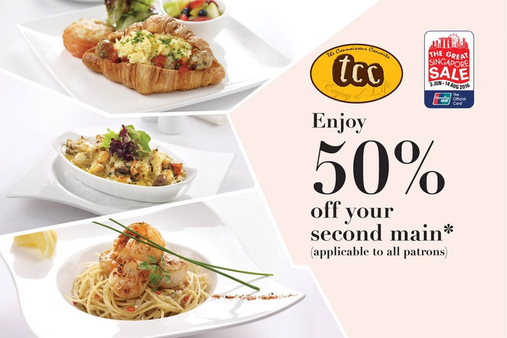 TCC GSS Singapore Promotion 1-for-1 ends 14 Aug 2016 | Why Not Deals 1