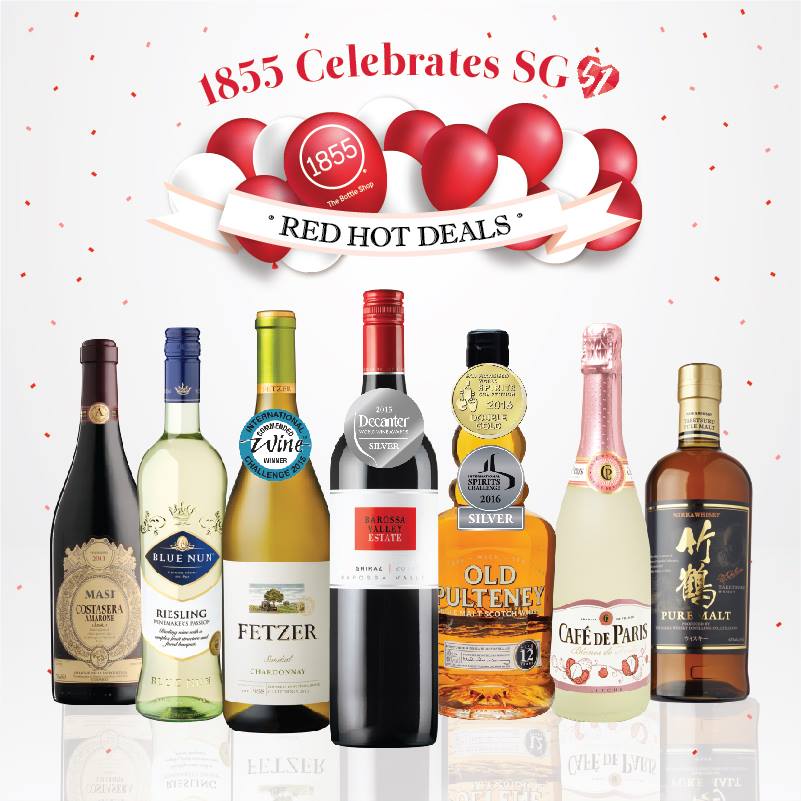 1855 The Bottle Shop SG51 Singapore National Day Promotion ends 31 Aug 2016