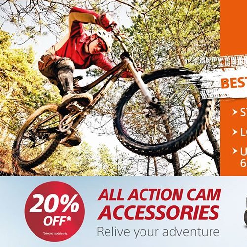 BEST Denki Ngee Ann City Sony Action Camera Singapore Promotion ends 14 Aug 2016