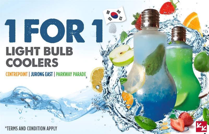 Chicken Up Singapore 1-for-1 Light Bulb Coolers Promotion ends 31 Aug 2016 | Why Not Deals