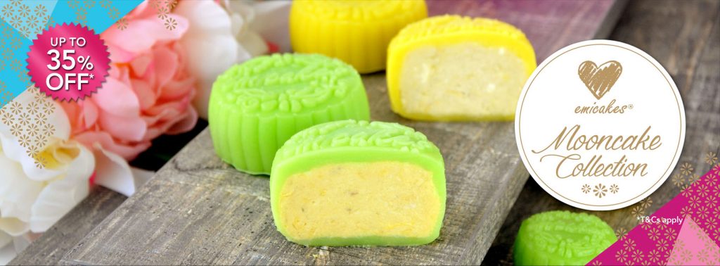 Emicakes Mooncake 35% Off Pre-orders Singapore Promotion ends 21 Aug 2016 | Why Not Deals