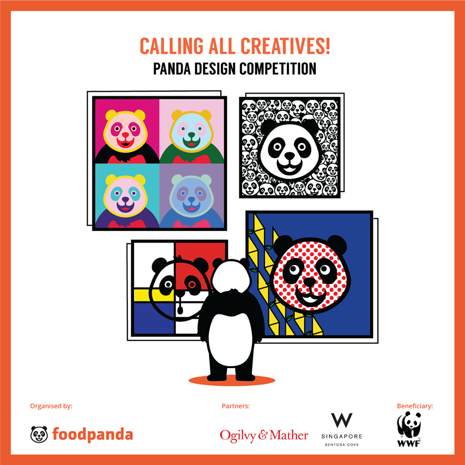 foodpanda Mascot Design Competition Singapore Contest ends 26 Aug 2016