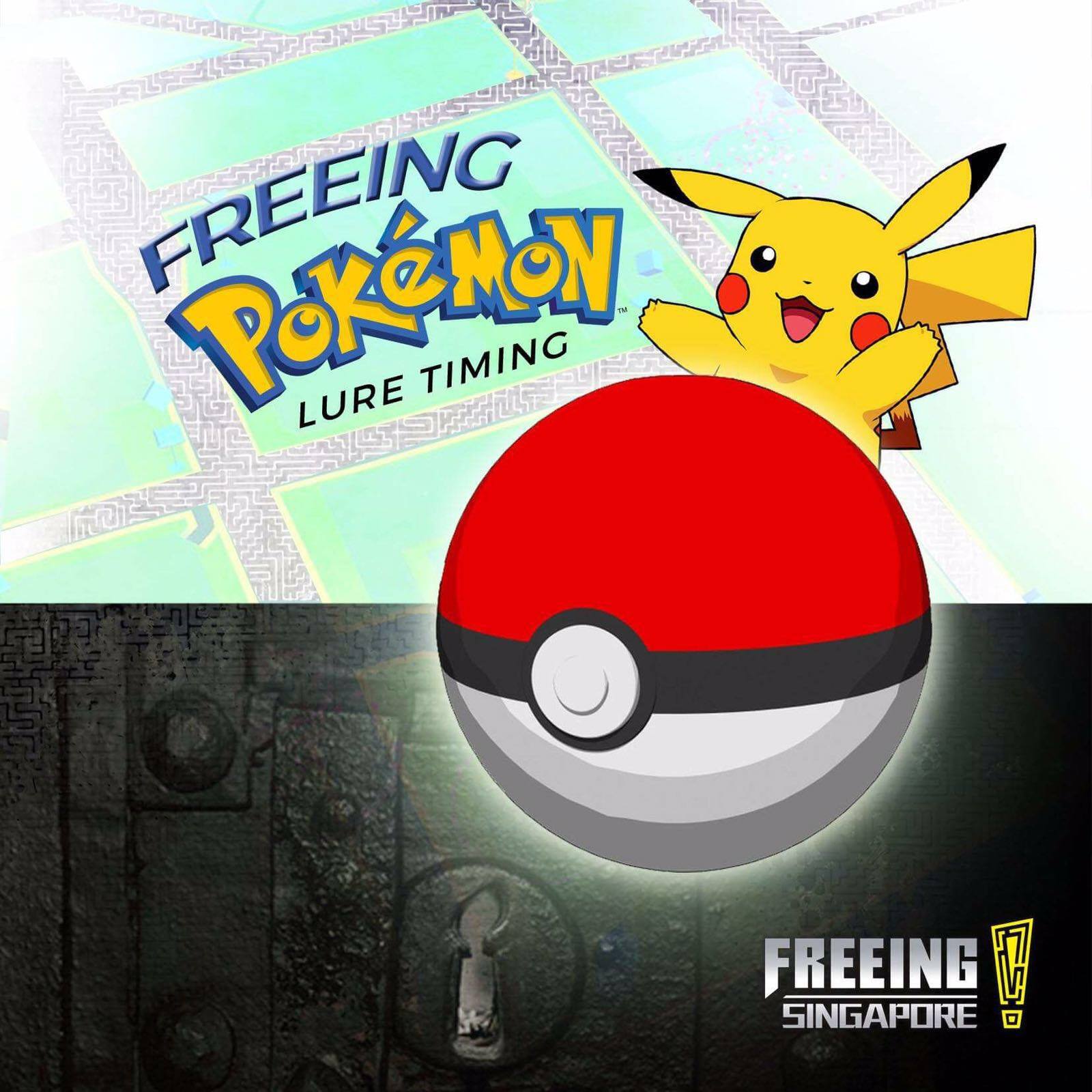 Freeing SG Activating Pokemon GO Lures Singapore Promotion 11 to 21 Aug 2016