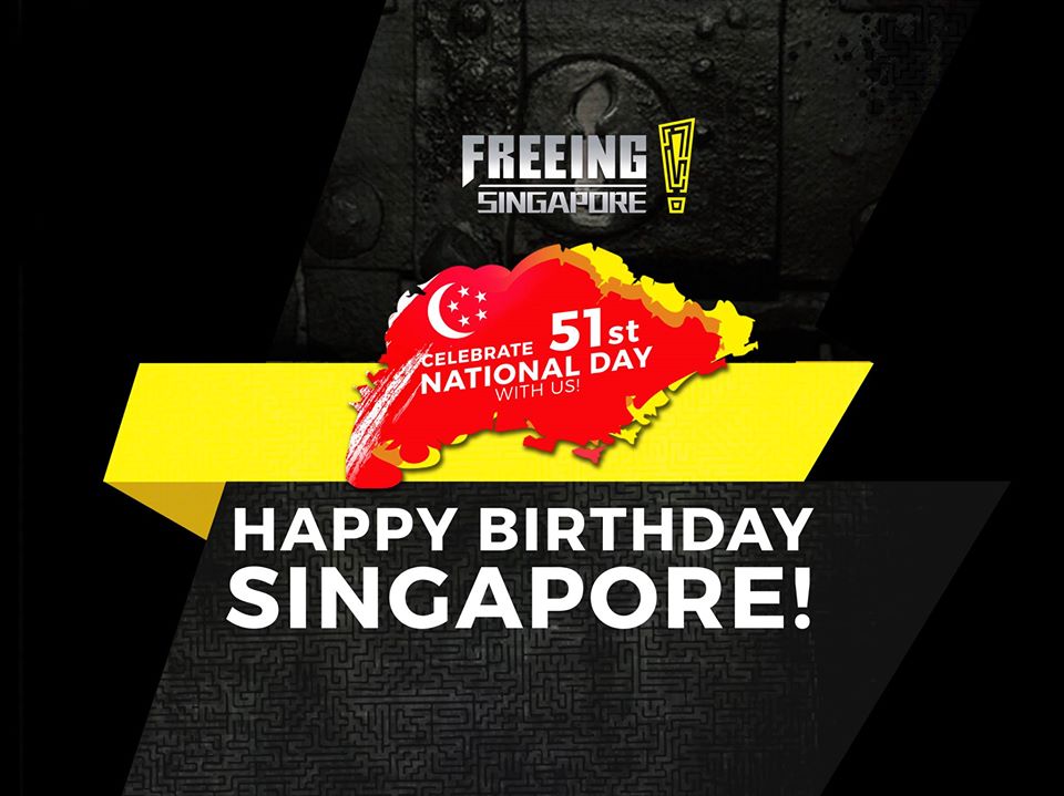 Freeing SG Singapore National Day Buy 5 Get 1 FREE Promotion ends 31 Aug 2016 | Why Not Deals