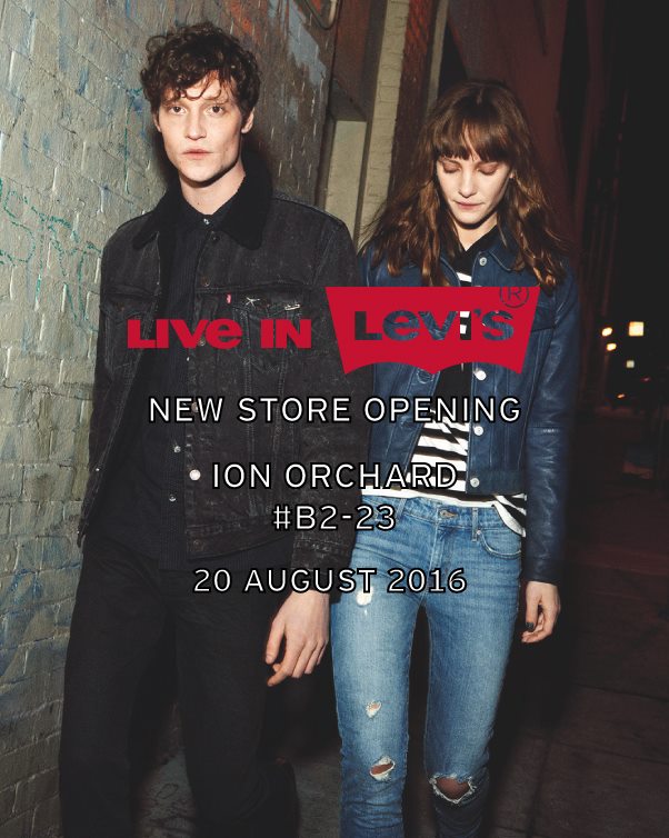 Levi's Singapore ION Orchard Opening Promotion 20 Aug 2016 | Why Not Deals 3