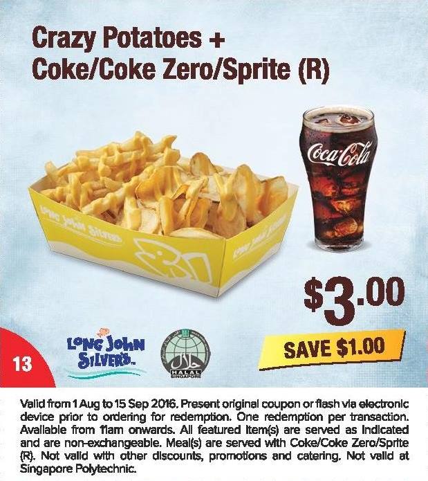 Long John Silver Cheese Frenzy Coupons Singapore Promotion 1 Aug to 15 Sep 2016 | Why Not Deals 13