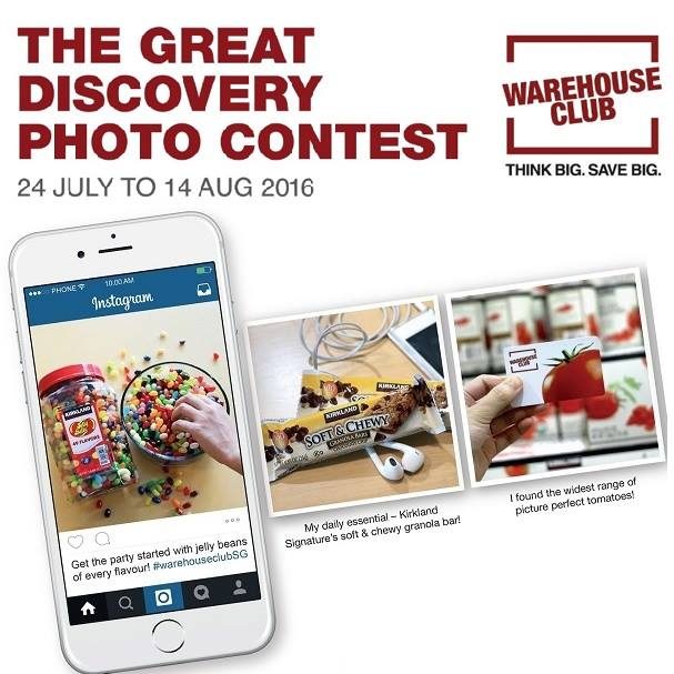 NTUC Singapore Warehouse Club Photo Contest 24 Jul to 14 Aug 2016