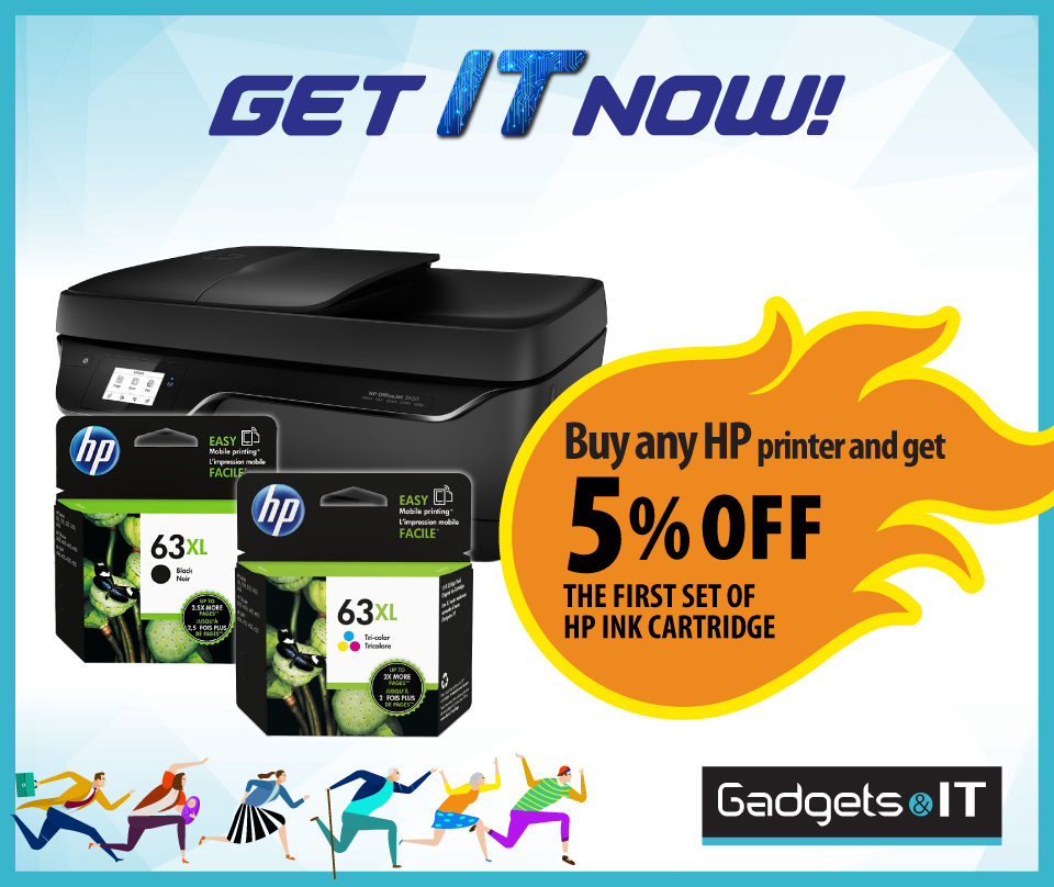 Popular Buy HP Printer & Get 5% Off Ink Cartridge Singapore Promotion ends 31 Aug 2016 | Why Not Deals