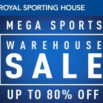 Royal Sporting House Singapore Mega Sports Warehouse Sale Up to 80% Off Promotion on 7 Sep 2016
