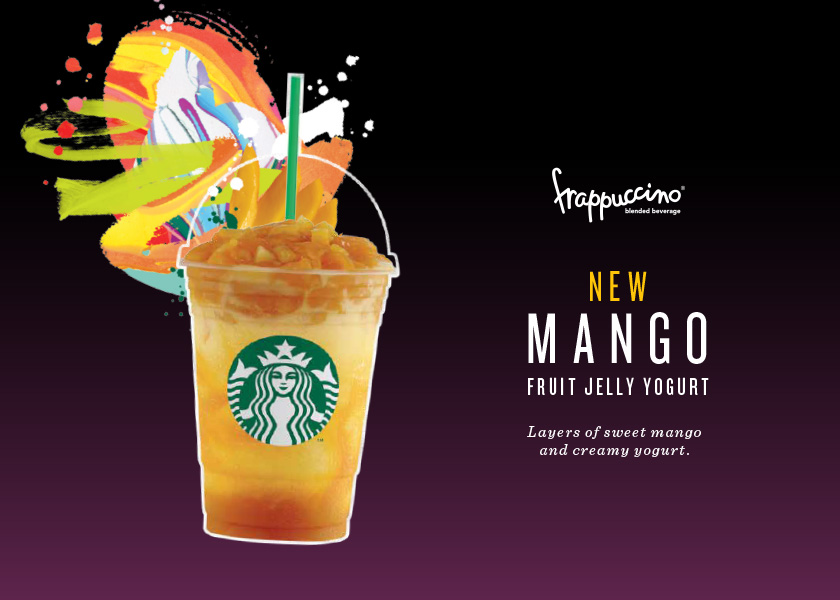 Starbucks Singapore 1-for-1 Mango Fruit Jelly Yogurt & Strawberry Fruit Jelly Yogurt Promotion | Why Not Deals 1