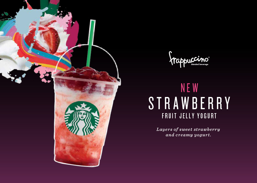 Starbucks Singapore 1-for-1 Mango Fruit Jelly Yogurt & Strawberry Fruit Jelly Yogurt Promotion | Why Not Deals