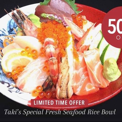 Taki Singapore 1-for-1 Promotion of SUSHI ends 18 Aug 2016