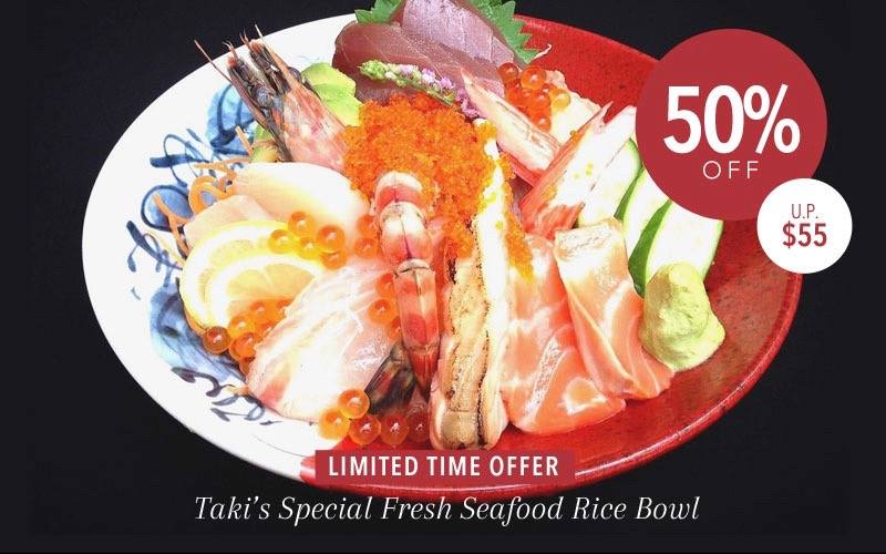 Taki Singapore 1-for-1 Promotion of SUSHI ends 18 Aug 2016 | Why Not Deals