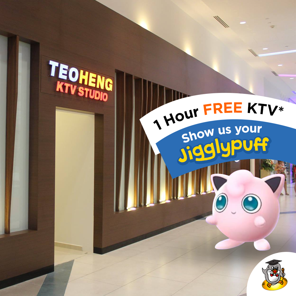 Teo Heng Singapore Pokemon GO Sing 1 Hour FREE Promotion ends 30 Sep 2016