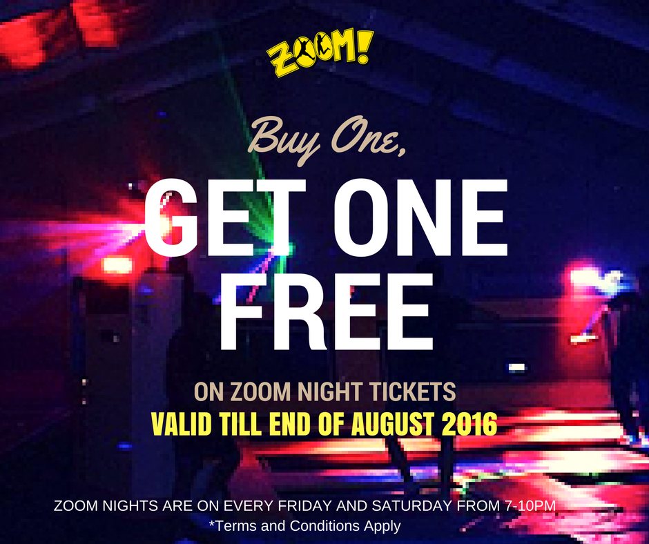 Zoom Park Buy One Get One FREE Singapore Promotion ends 31 Aug 2016 | Why Not Deals