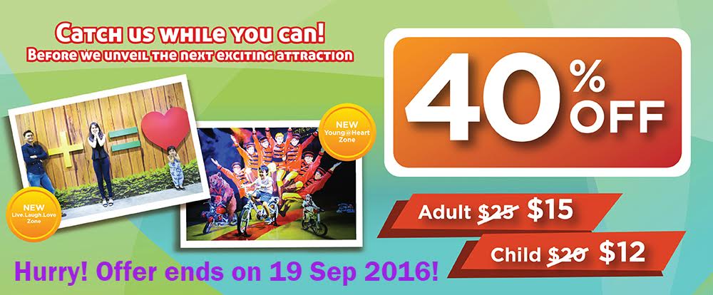 Alive Museum Singapore For A Limited Time Only 40% Off Promotion ends 19 Sep 2016 | Why Not Deals