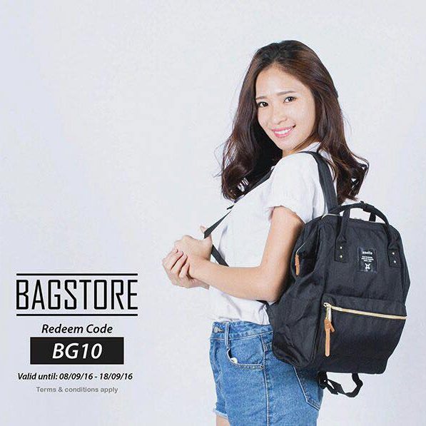 Bagstore Singapore Special 10 Days Sales 10% Off Promotion ends 18 Sep 2016
