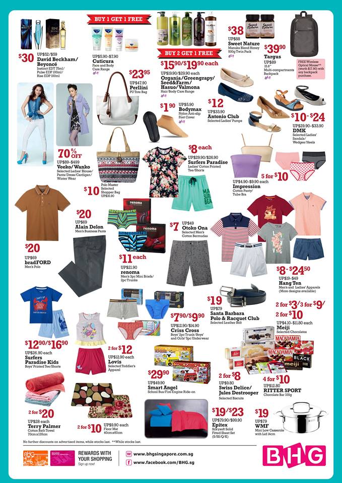 BHG EXPO Singapore Up to 85% Off Promotion 22 to 25 Sep 2016 | Why Not Deals 1